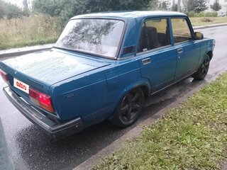 2000 Lada (ВАЗ) 2107, синий, 85000 рублей, вид 5