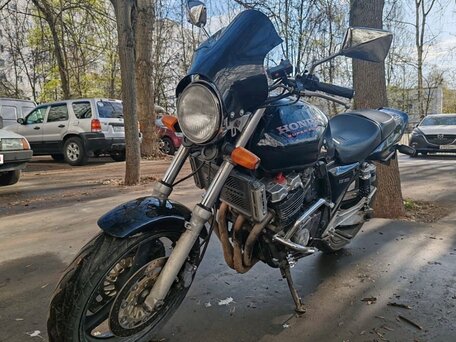1993 Honda CB 400 Super Four, чёрный, 250000 рублей, вид 1