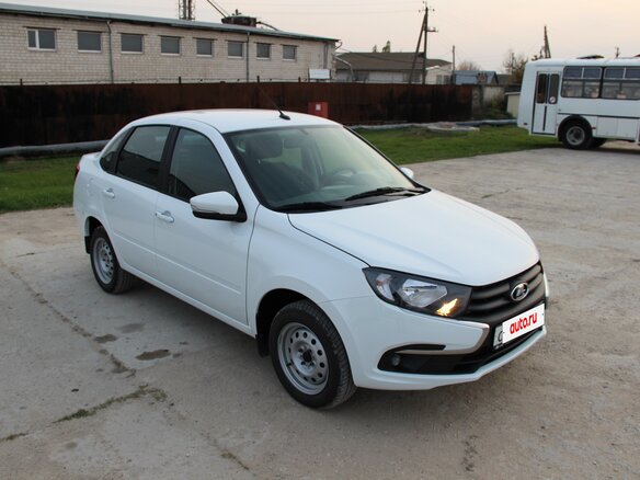 2024 Lada (ВАЗ) Granta I Рестайлинг, белый, 1050000 рублей - вид 6