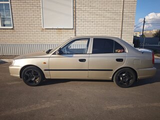2005 Hyundai Accent ТагАЗ II, бежевый, 330000 рублей, вид 3
