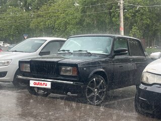 1999 Lada (ВАЗ) 2107, чёрный, 200000 рублей, вид 1