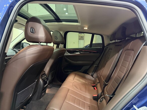 2021 BMW X4 20i II (G02) Рестайлинг, синий, 5998000 рублей - вид 7
