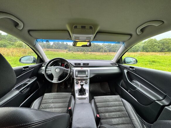 2008 Volkswagen Passat B6, чёрный - вид 7