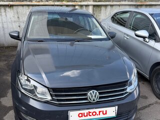 2018 Volkswagen Polo V Рестайлинг, серый, 780000 рублей, вид 2