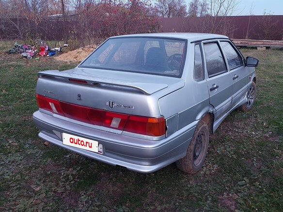 2006 Lada (ВАЗ) 2115, серебристый, 70000 рублей - вид 3