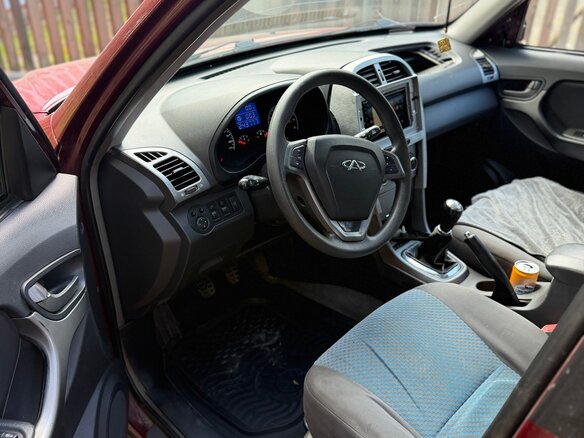 2007 Chery Tiggo (T11) I, красный, 210000 рублей - вид 5