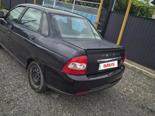 2008 Lada (ВАЗ) Priora I, чёрный, 220000 рублей, вид 3