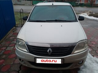 2011 Renault Logan I Рестайлинг, белый, 250000 рублей, вид 1