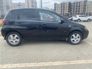 2006 Chevrolet Aveo I, чёрный, 450000 рублей, вид 4