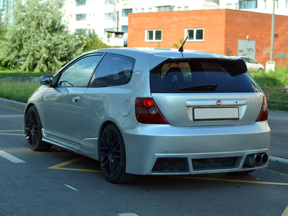 2002 Honda Civic Type R VII, серебристый - вид 2