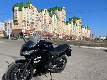 2012 Kawasaki Ninja 400, чёрный, 430000 рублей, вид 1