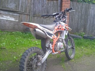 2023 Kayo Basic TT125EM, оранжевый, 80000 рублей, вид 4
