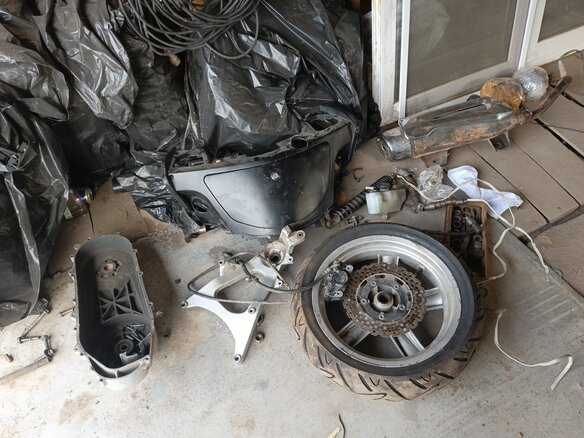 2013 CFMoto Jet Max (CF250T-6A), серебристый, 185000 рублей - вид 16