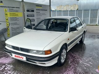 1989 Mitsubishi Galant VI, белый, 215000 рублей, вид 1