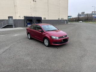2013 Volkswagen Polo V, красный, 750000 рублей, вид 2