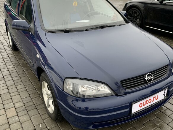 1998 Opel Astra G, синий, 300000 рублей - вид 10