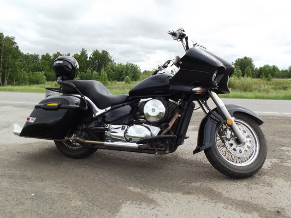 2004 Suzuki Boulevard C50, чёрный - вид 1