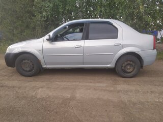 2007 Renault Logan I, серый, 170000 рублей, вид 4