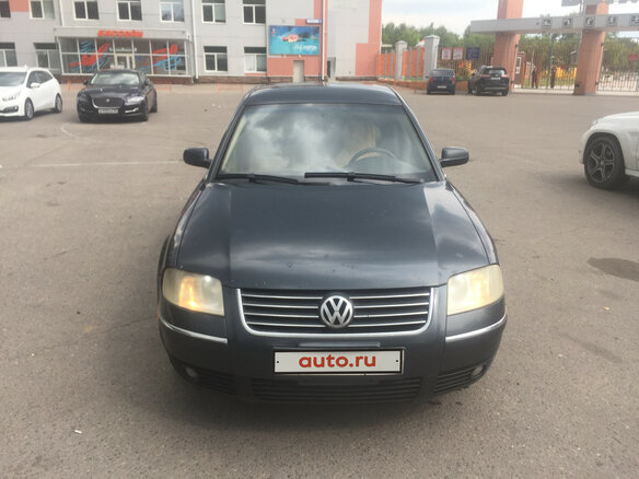2002 Volkswagen Passat B5 Рестайлинг, синий - вид 2