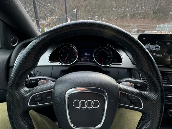 2009 Audi A5 tiptronic I (8T), синий, 1720000 рублей - вид 6