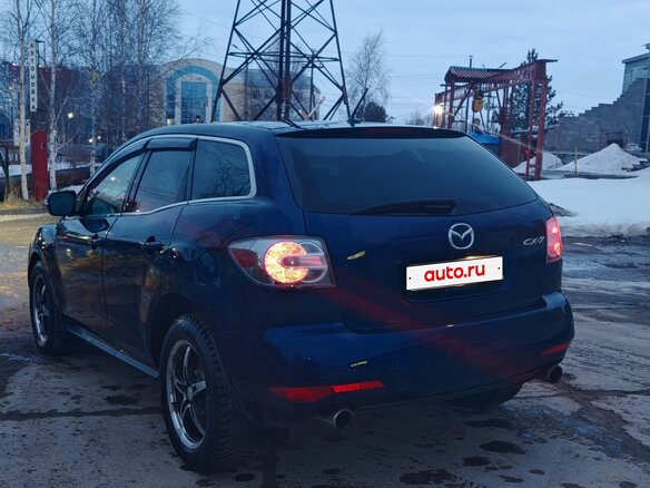 2011 Mazda CX-7 I Рестайлинг, синий, 1050000 рублей - вид 16
