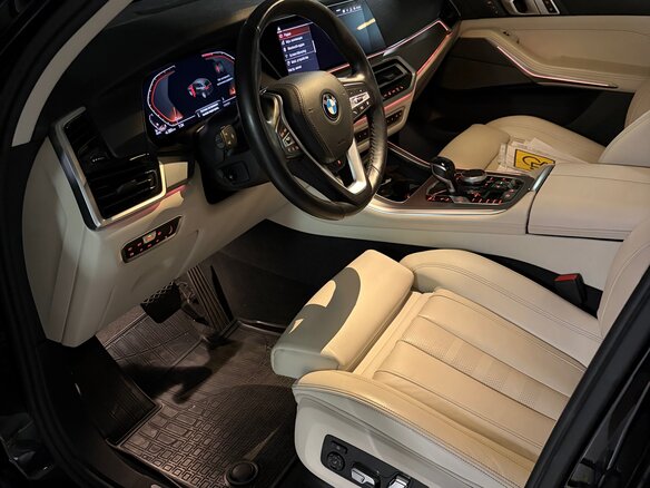 2019 BMW X5 30d IV (G05/G18), чёрный, 7700000 рублей - вид 5