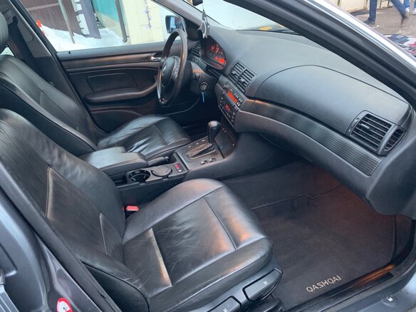 2002 BMW 3 серии 320i IV (E46) Рестайлинг, серый - вид 13