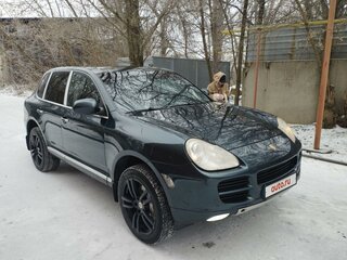 2005 Porsche Cayenne S I (955), зелёный, 1600000 рублей, вид 3