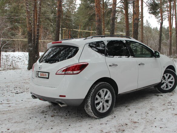 2014 Nissan Murano II (Z51) Рестайлинг 2, белый, 1960000 рублей - вид 2
