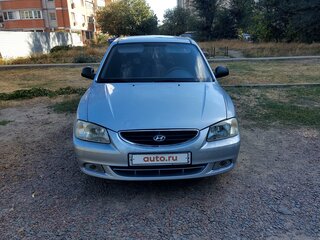 2006 Hyundai Accent ТагАЗ II, серебристый, 450000 рублей, вид 3