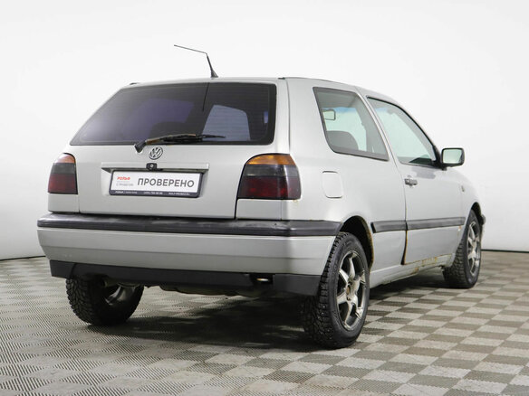 1995 Volkswagen Golf III, серый - вид 4