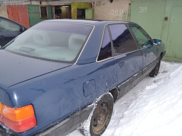 1988 Audi 100 III (C3) Рестайлинг, фиолетовый, 175000 рублей - вид 14