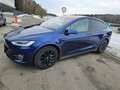 2020 Tesla Model X Long Range Plus I, синий, 5790000 рублей - вид 5