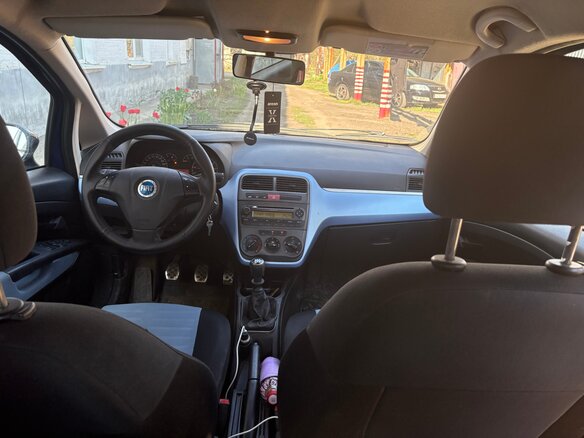 2006 Fiat Punto III Grande Punto, синий, 280000 рублей - вид 4