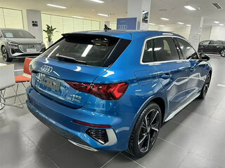 2021 Audi A3 Sportback 35 TFSI IV (8Y), синий, 2250000 рублей, вид 5