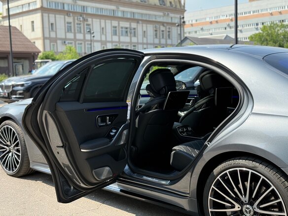 2023 Mercedes-Benz S-Класс 450 Long 4MATIC VII (W223), серый, 12410000 рублей - вид 13