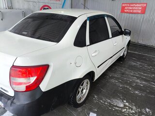 2013 Lada (ВАЗ) Granta I, белый, 170000 рублей, вид 5
