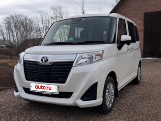 2019 Toyota Roomy I, белый, 1055000 рублей, вид 1
