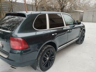 2005 Porsche Cayenne S I (955), зелёный, 1600000 рублей, вид 4