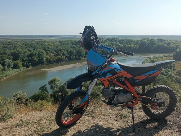 2023 Kayo Evolution YX125EM, красный, 48000 рублей