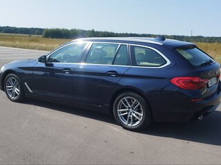 2020 BMW 5 серии 530d xDrive VII (G30/G31/G38), синий, 3100000 рублей, вид 4