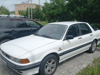 1989 Mitsubishi Galant VI, белый, 215000 рублей, вид 2