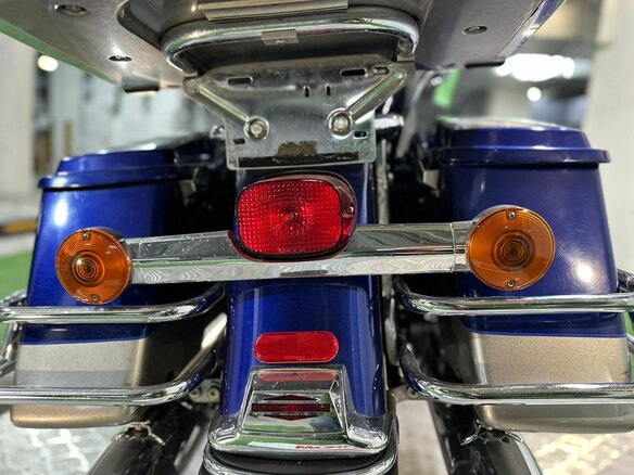 2007 Harley-Davidson Electra Glide, синий, 790000 рублей - вид 17