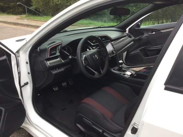 2019 Honda Civic Si X, белый, 1700000 рублей - вид 9