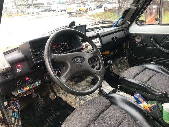 1990 Lada (ВАЗ) 2121 (4x4) I, оранжевый - вид 2