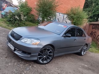 2001 Toyota Mark II IX (X110), серебристый, 1700000 рублей, вид 3