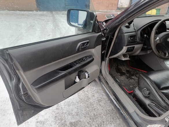 2007 Subaru Forester II Рестайлинг, чёрный, 850000 рублей - вид 11