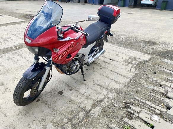 2000 Yamaha TDM850, пурпурный, 350000 рублей - вид 4