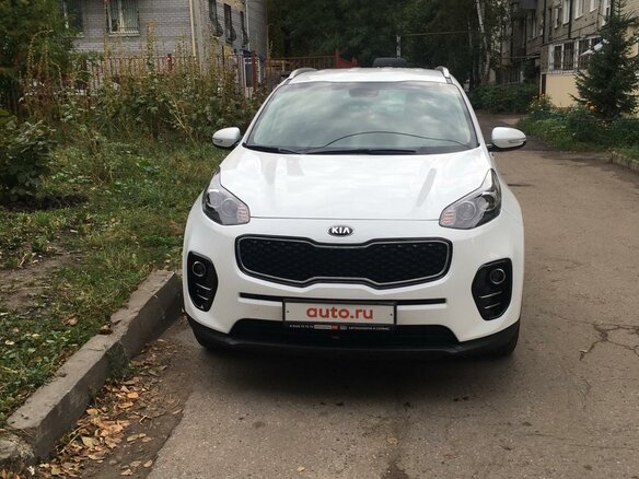 2018 Kia Sportage IV, белый