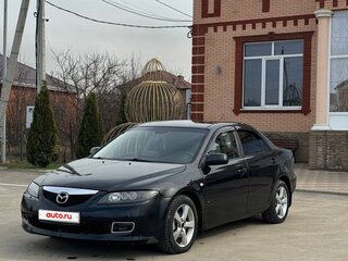 2006 Mazda 6 I (GG) Рестайлинг, чёрный, 520000 рублей, вид 1